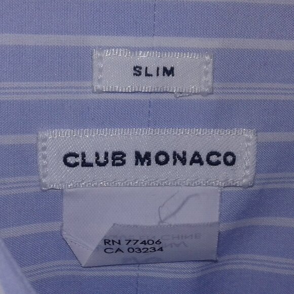 Club Monaco mens long sleeve shirt - Picture 2 of 3